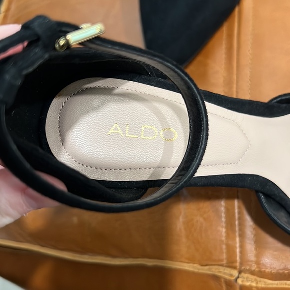 Aldo Black Block Heels - Picture 6 of 6